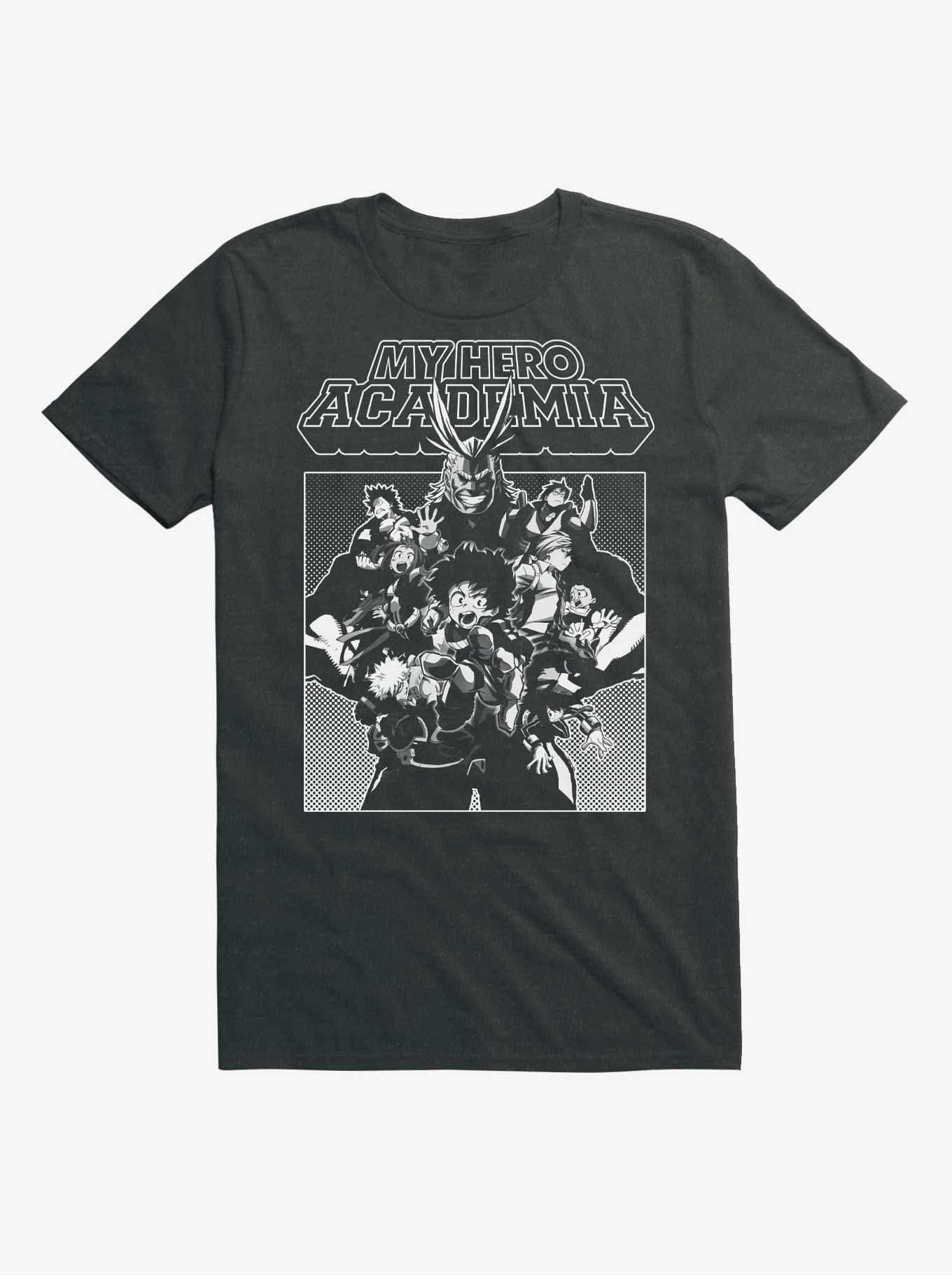 My Hero Academia Group T-Shirt, HEAVY METAL, hi-res