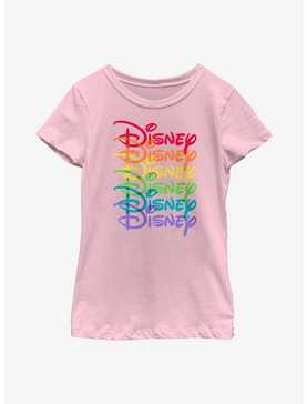 Disney Rainbow Stack Youth T-Shirt, , hi-res