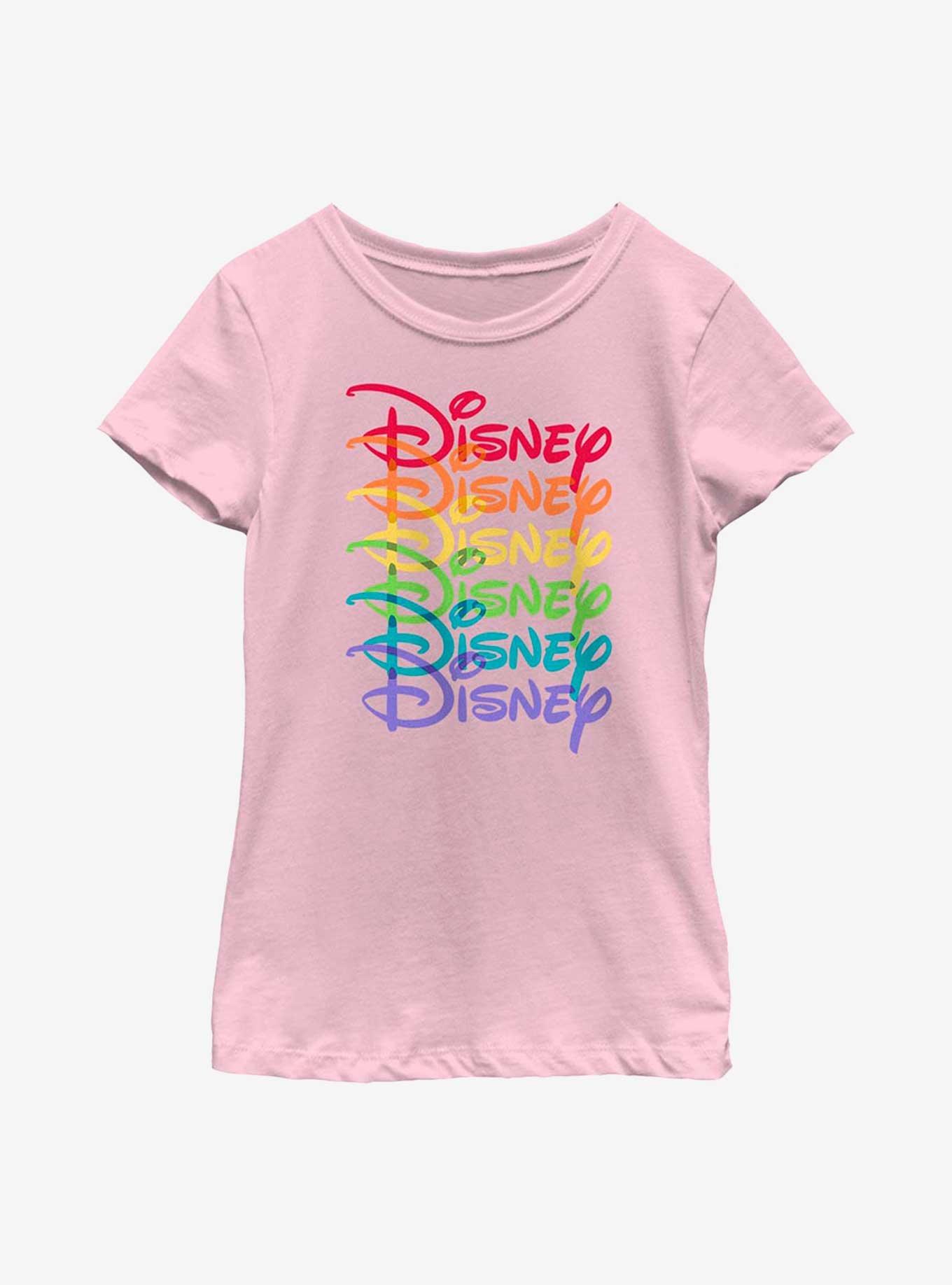 Disney Rainbow Stack Youth T-Shirt, , hi-res