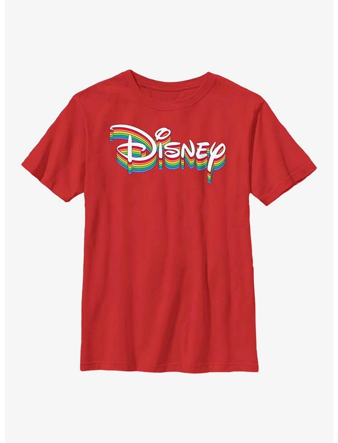 Disney Color Stack Youth T-Shirt, RED, hi-res