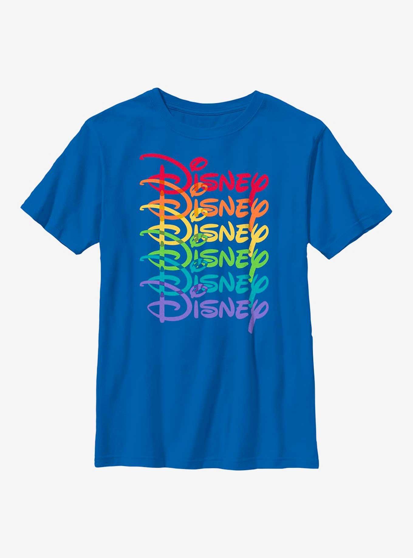 Disney Rainbow Stack Youth T-Shirt, , hi-res