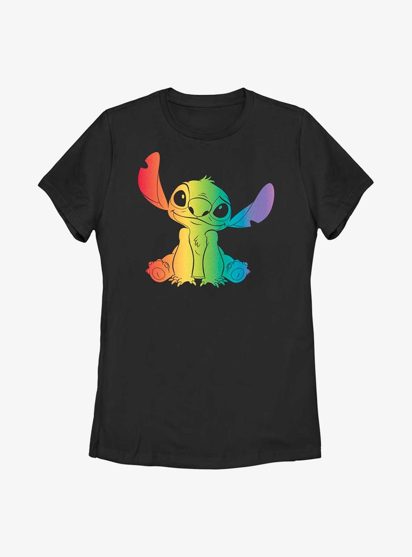 Disney Lilo And Stitch Rainbow Fill T-Shirt