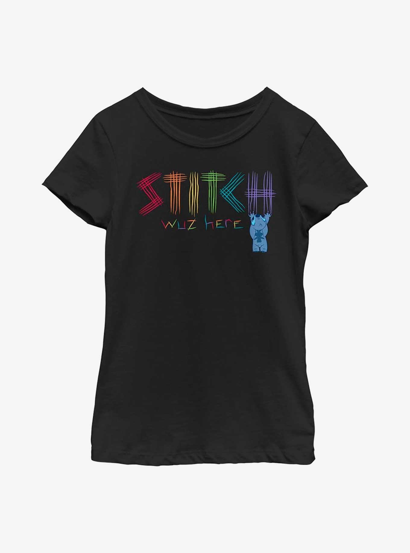 Disney Lilo And Stitch Was Here Youth T-Shirt, , hi-res