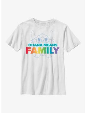 Disney Lilo And Stitch Ohana Youth T-Shirt, , hi-res