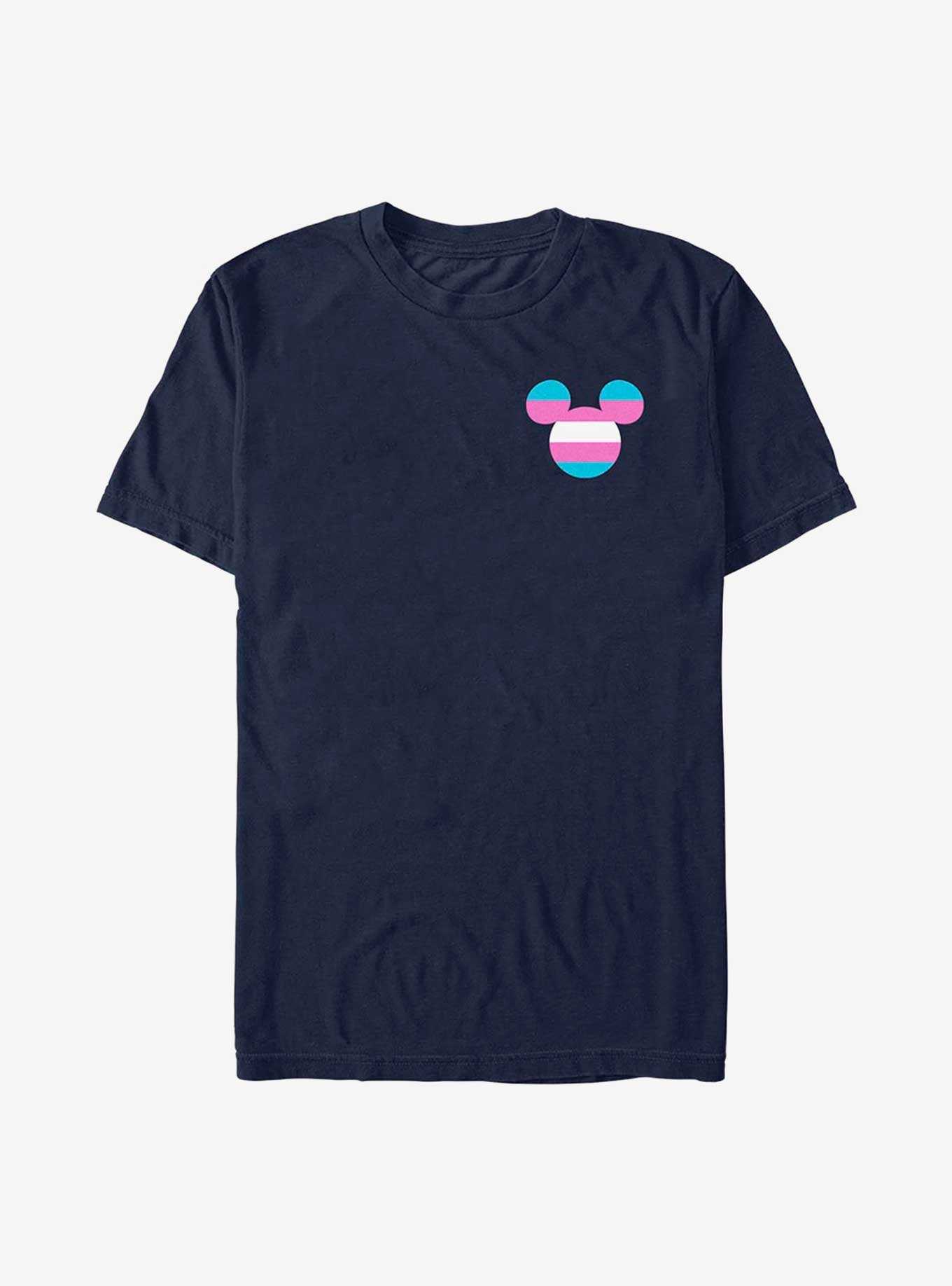 Disney Mickey Mouse Transgender Mickey Badge T-Shirt, , hi-res