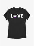 Disney Mickey Mouse Asexual Flag T-Shirt, BLACK, hi-res