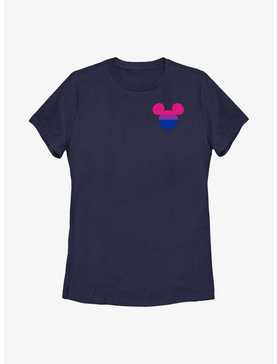 Disney Mickey Mouse Bisexual Pride Mickey Ears T-Shirt, , hi-res