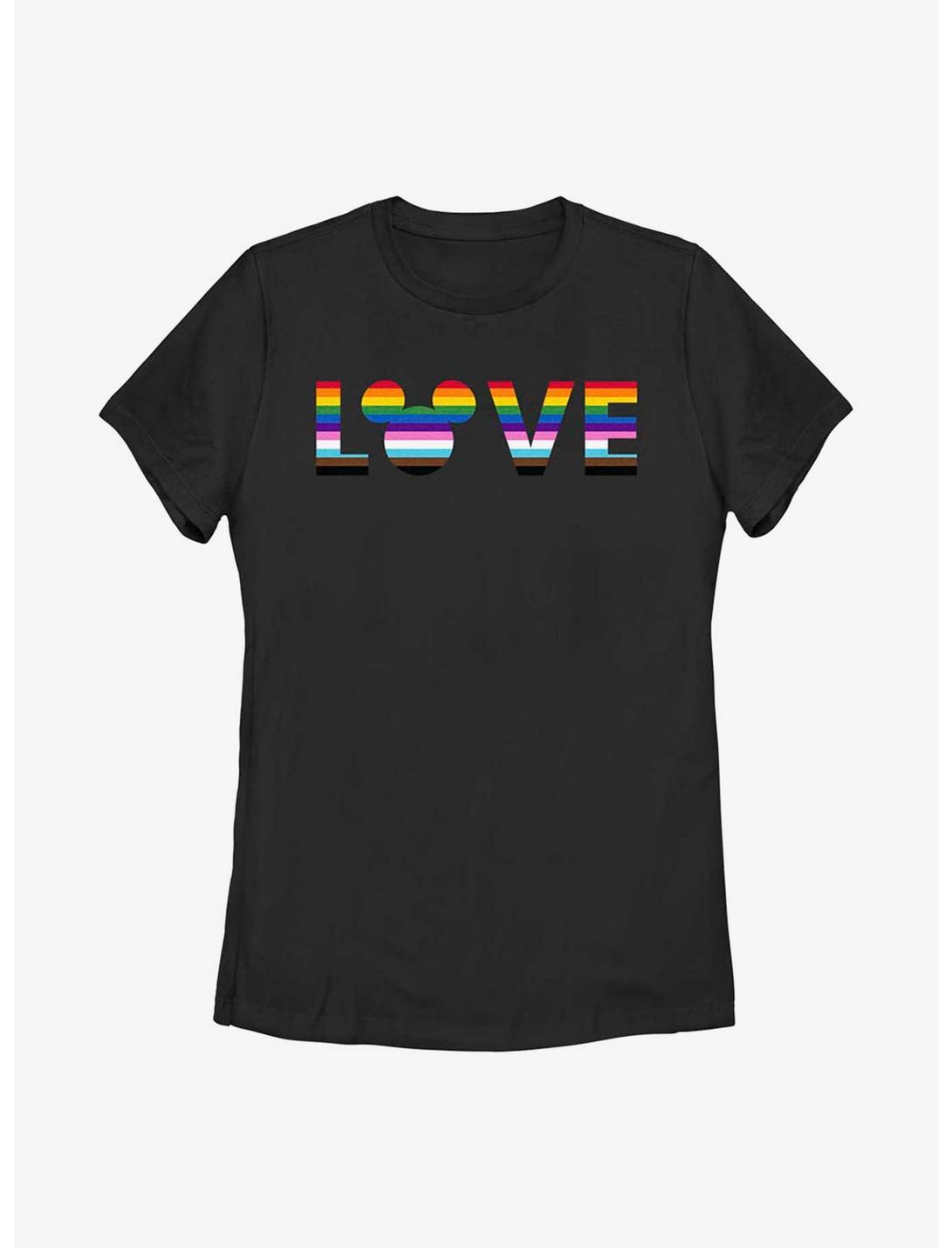 Disney Mickey Mouse Pride Love T-Shirt, BLACK, hi-res