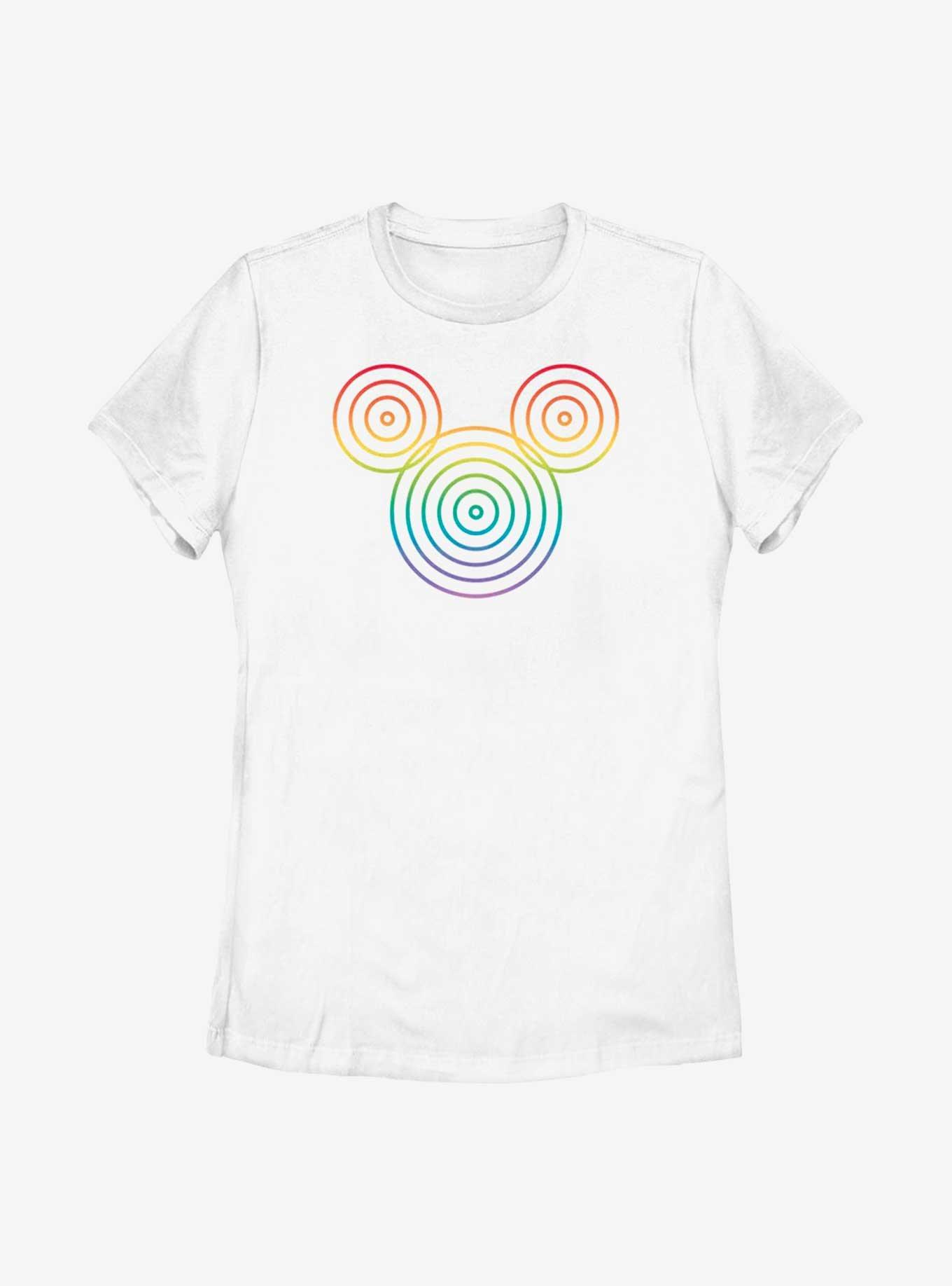 Disney Mickey Mouse Rainbow Circles T-Shirt, , hi-res