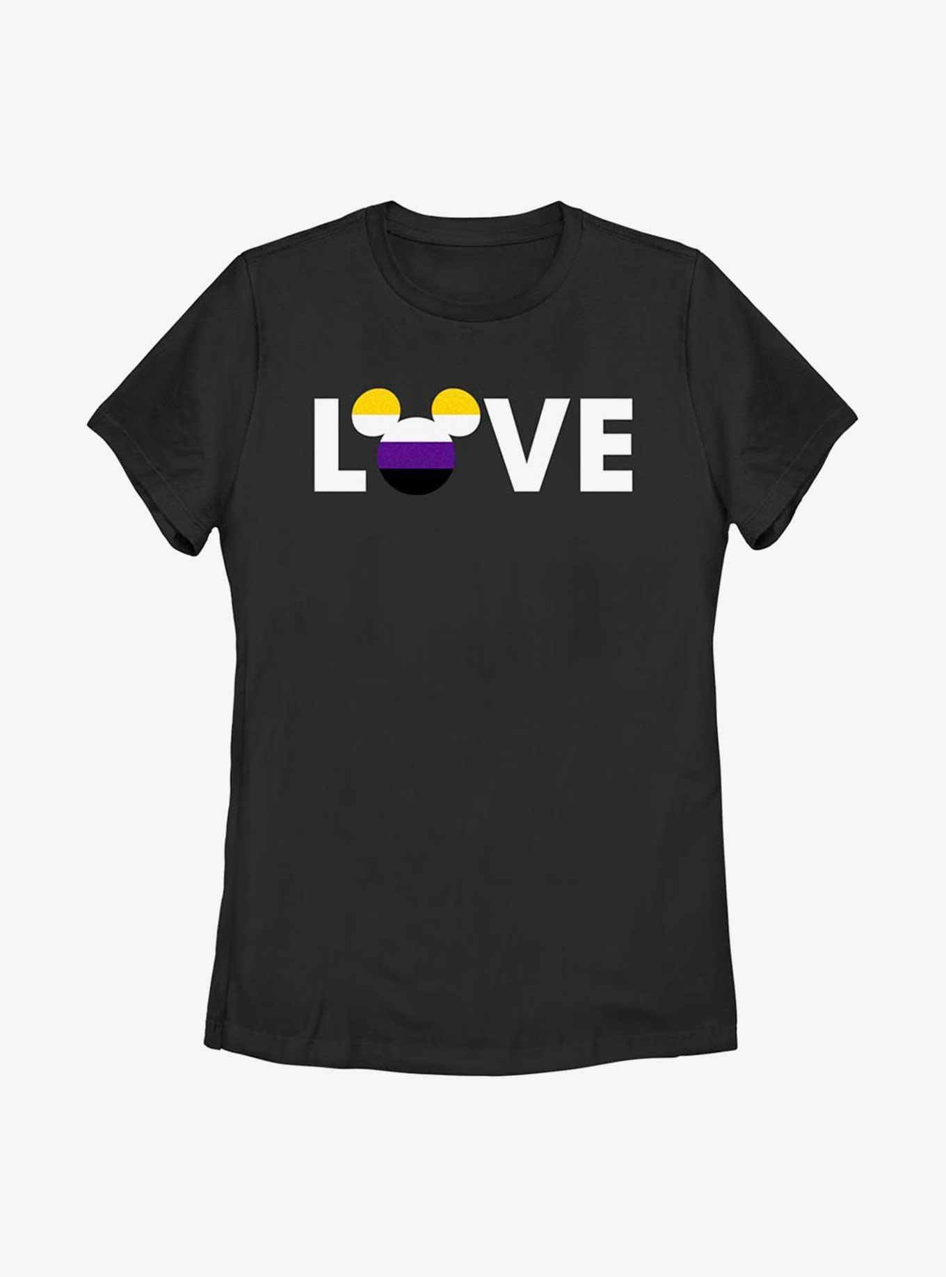 Disney Mickey Mouse Nonbinary Flag T-Shirt, , hi-res
