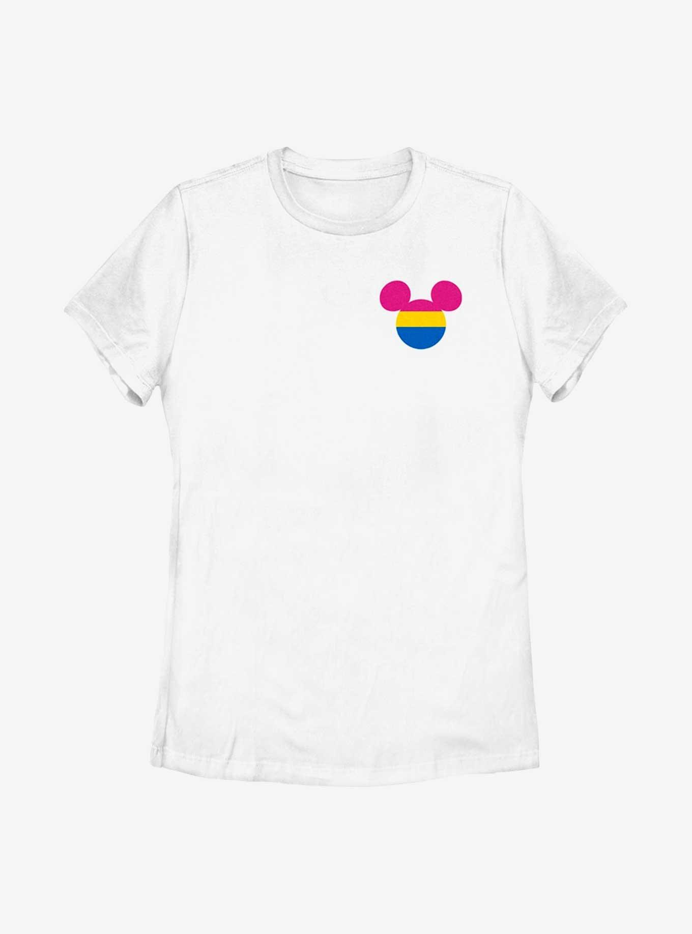 Disney Mickey Mouse Pansexual Badge T-Shirt, , hi-res