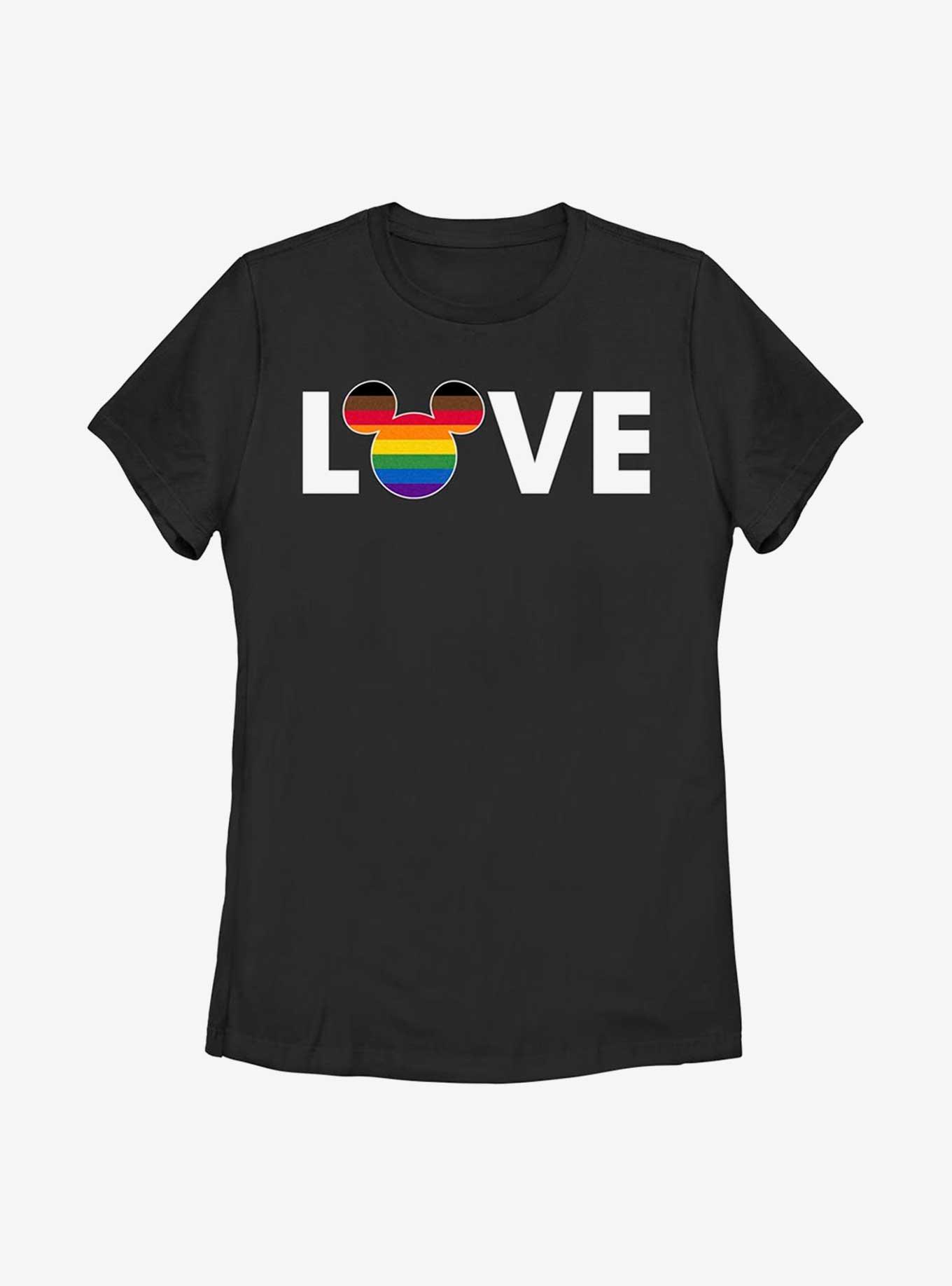 Disney Mickey Mouse Rainbow Love T-Shirt, , hi-res