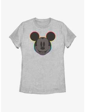 Disney Mickey Mouse Rainbow Outline T-Shirt, , hi-res