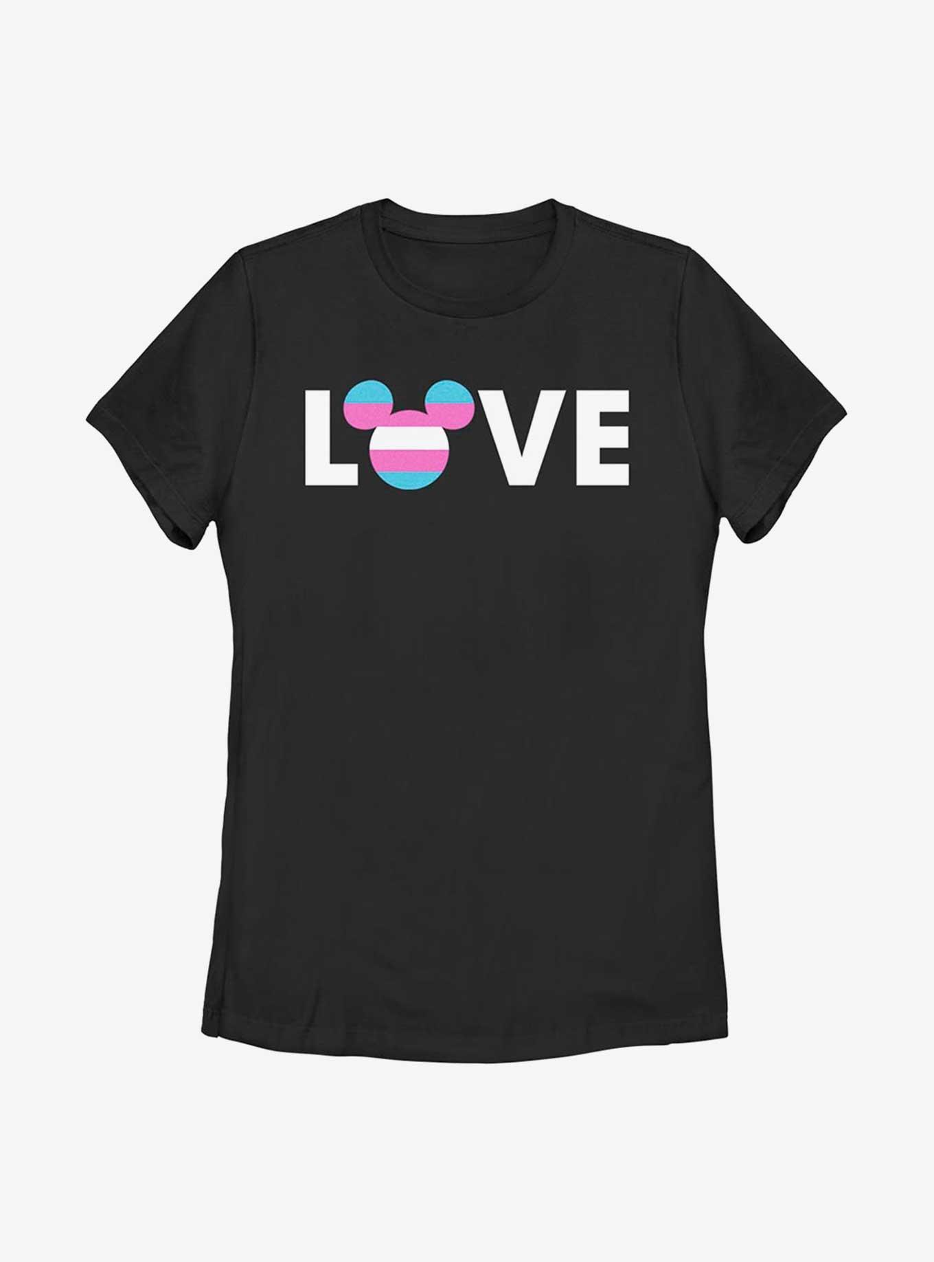 Disney Mickey Mouse Love Transgender Flag T-Shirt, , hi-res