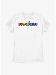 Disney Mickey Mouse Whole Crew Rainbow Line T-Shirt, WHITE, hi-res