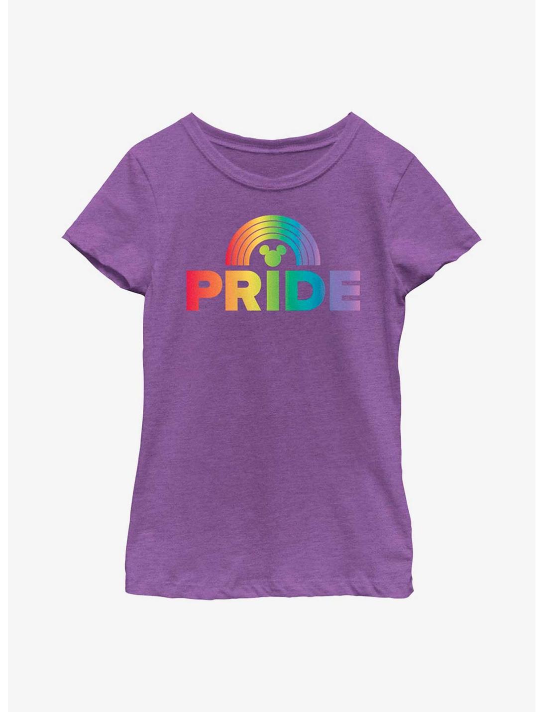 Disney Mickey Mouse Bold Pride Youth T-Shirt, PURPLE BERRY, hi-res