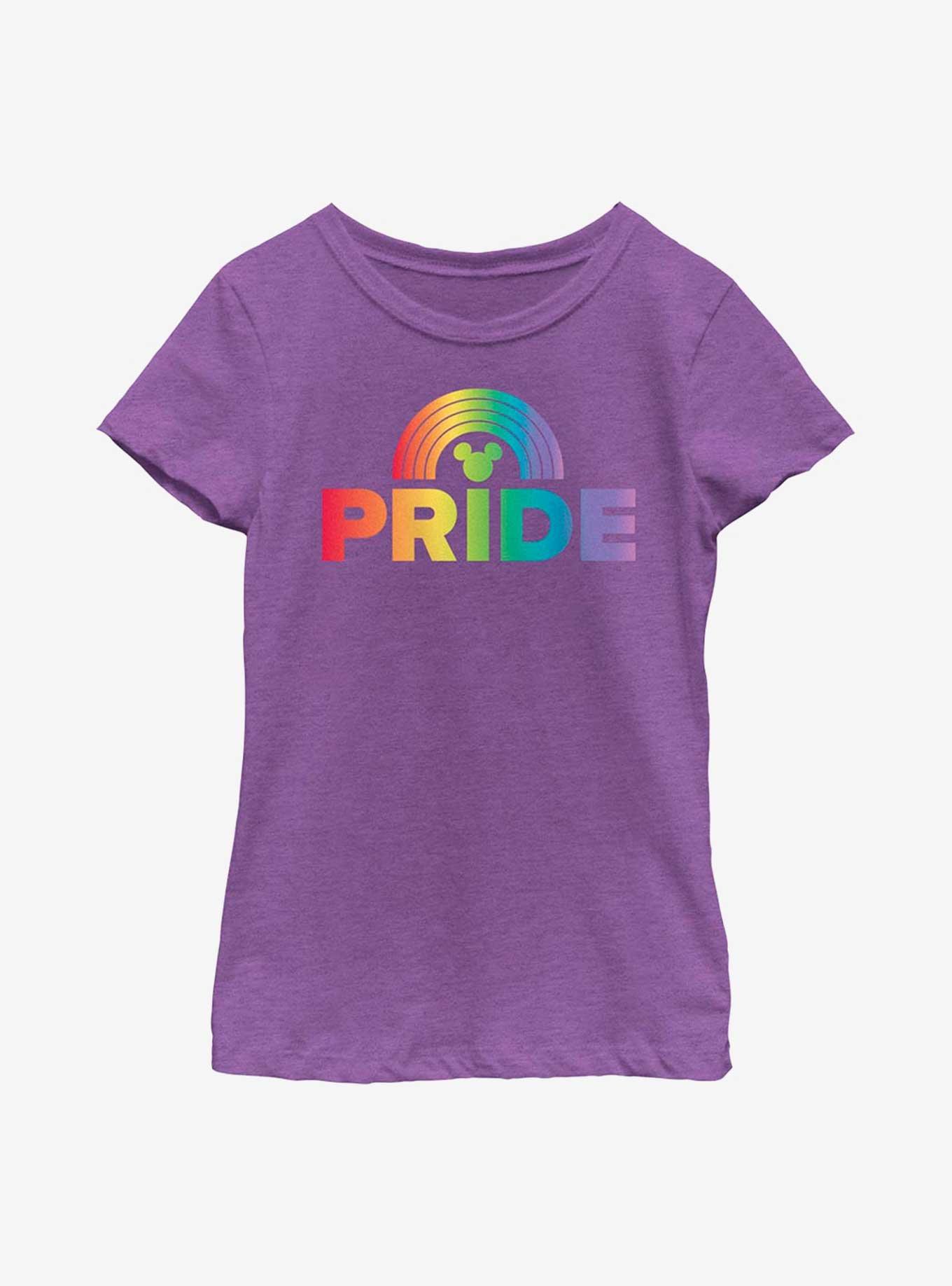 Disney Mickey Mouse Bold Pride Youth T-Shirt, PURPLE BERRY, hi-res