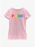 Disney Mickey Mouse Ear Pride Youth T-Shirt, PINK, hi-res
