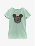 Disney Mickey Mouse Rainbow Outline Youth T-Shirt, MINT, hi-res