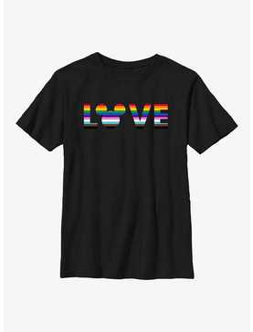 Disney Mickey Mouse Pride Love Youth T-Shirt, , hi-res