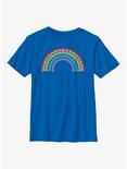Disney Mickey Mouse Rainbow Heads Youth T-Shirt, ROYAL, hi-res