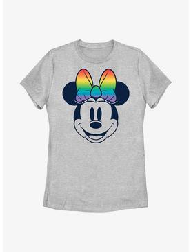 Plus Size Disney Minnie Mouse Rainbow Bow Fill T-Shirt, , hi-res