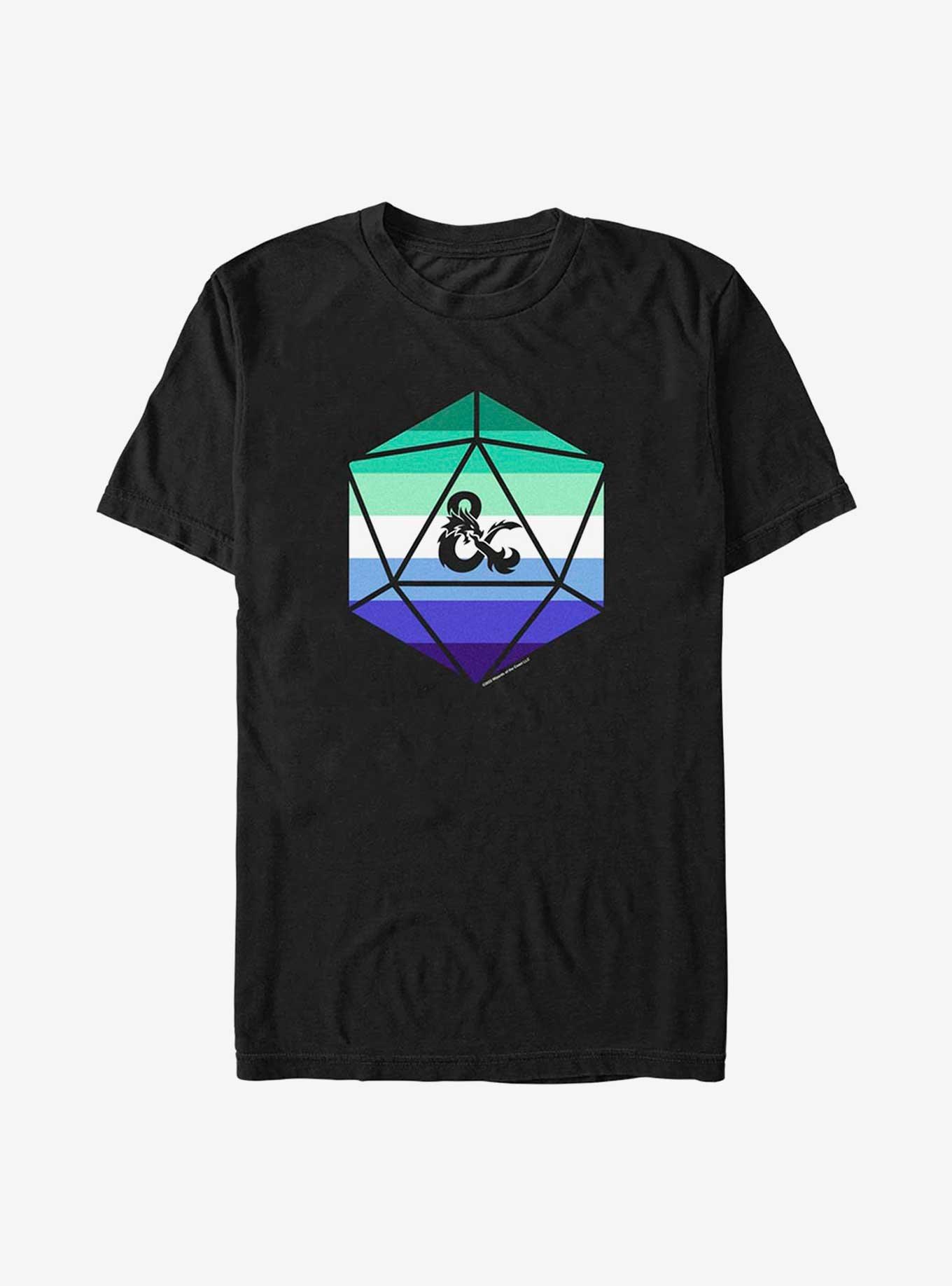 Dungeons And Dragons Gay D20 T-Shirt, , hi-res
