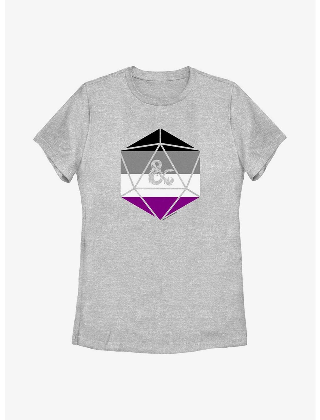 Dungeons And Dragons Asexual D20 T-Shirt, ATH HTR, hi-res