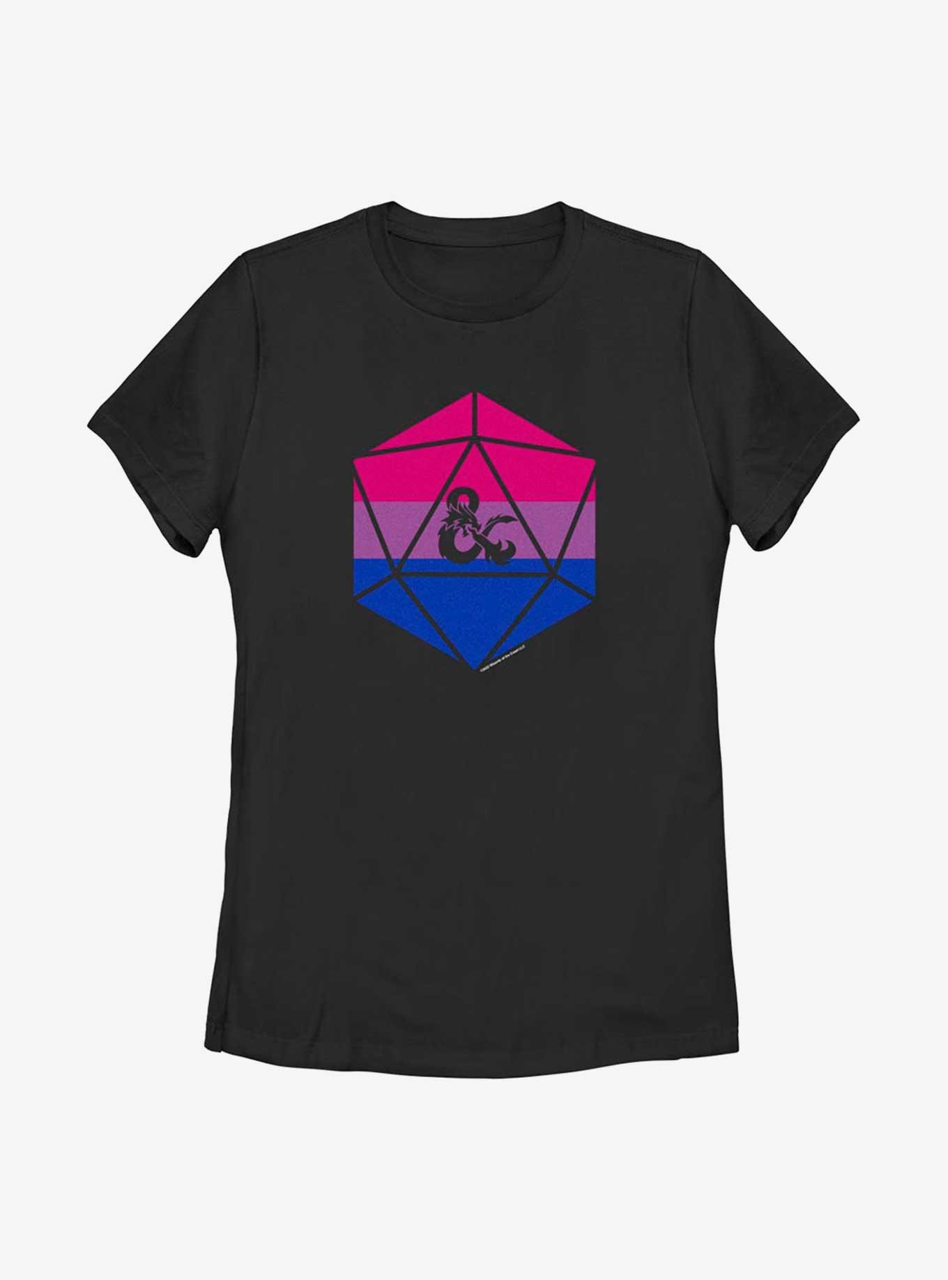 Dungeons And Dragons Bisexual D20 T-Shirt, , hi-res