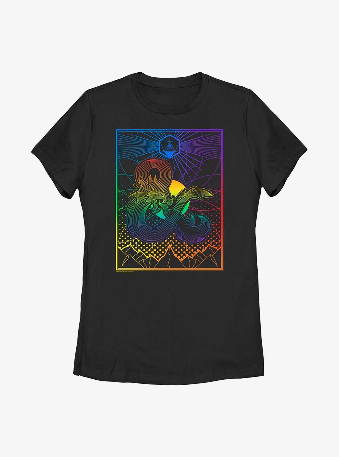 Dungeons And Dragons Gradient Landscape T-Shirt, , hi-res