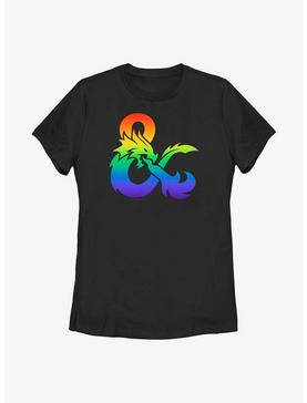 Dungeons And Dragons Pride Gradient Logo T-Shirt, , hi-res