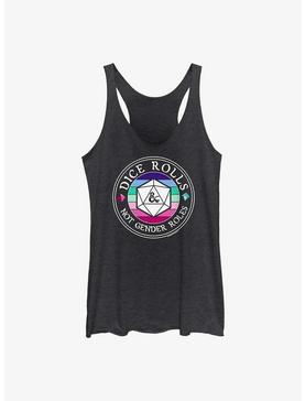 Dungeons And Dragons Dice Rolls Not Gender Roles Tank Top, , hi-res