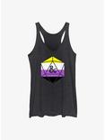 Dungeons And Dragons Non Binary D20 Tank Top, BLK HTR, hi-res