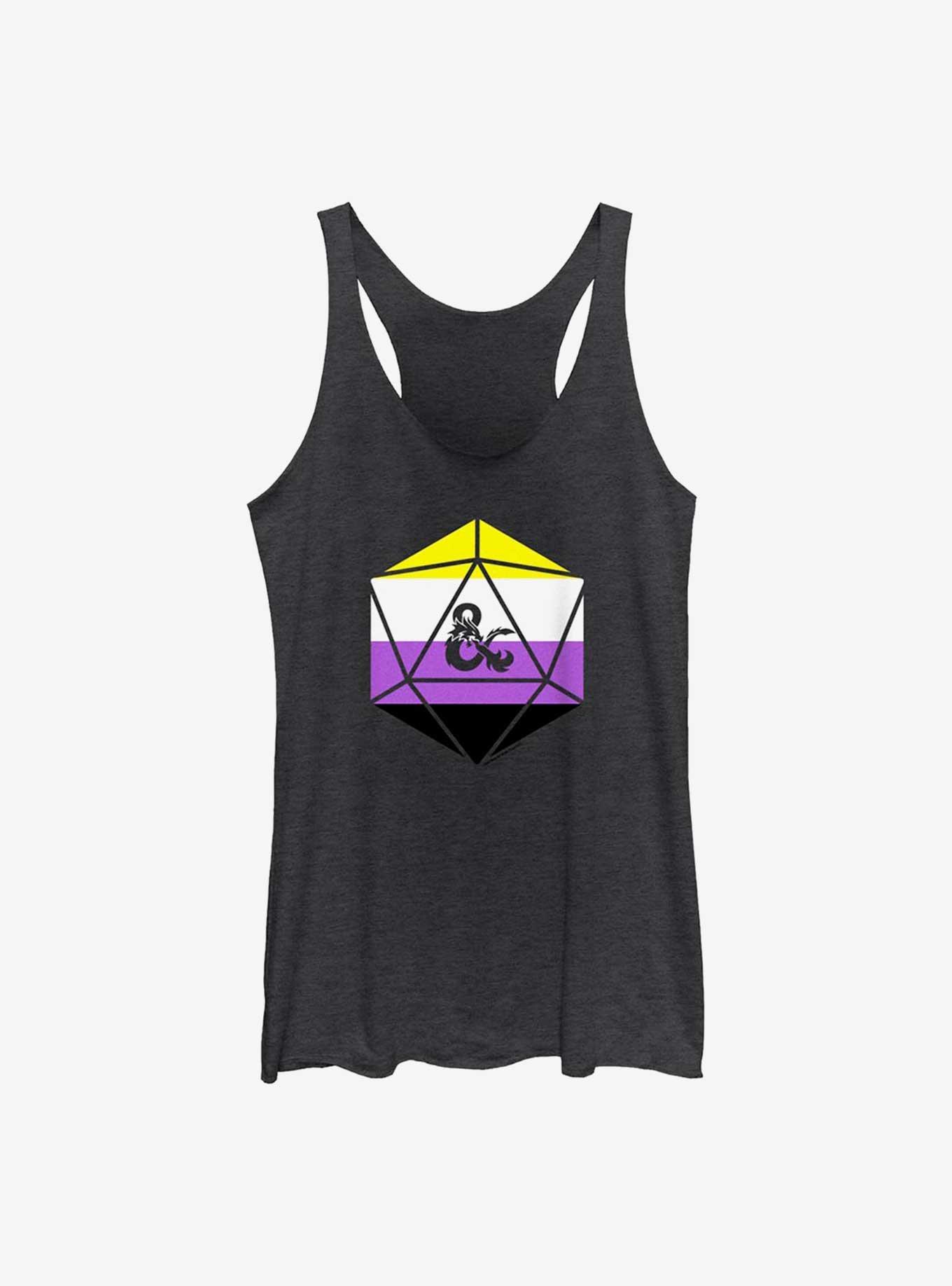 Dungeons And Dragons Non Binary D20 Tank Top, , hi-res
