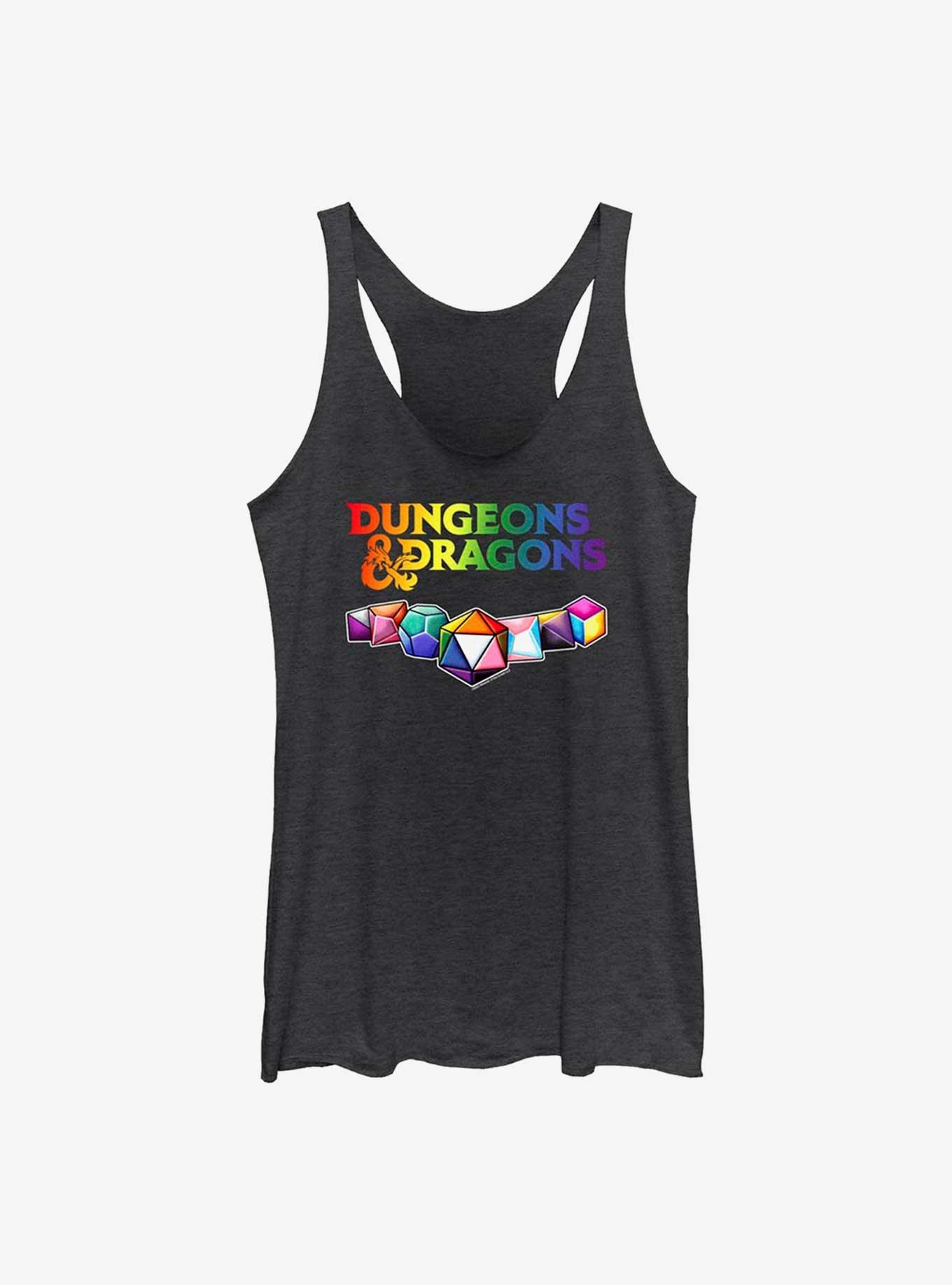 Dungeons And Dragons Pride Dice Tank Top, , hi-res