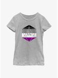 Dungeons And Dragons Asexual D20 Youth T-Shirt, ATH HTR, hi-res