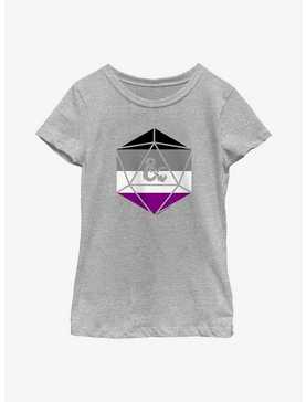 Dungeons And Dragons Asexual D20 Youth T-Shirt, , hi-res