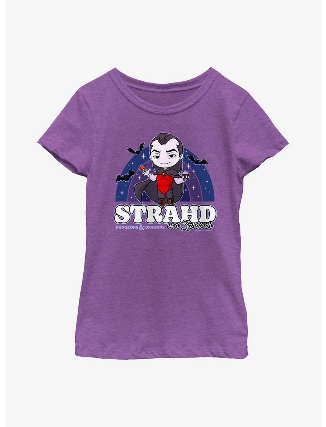 Dungeons And Dragons Pride Strahd Chibi Youth T-Shirt, PURPLE BERRY, hi-res