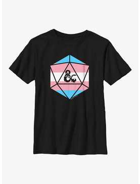 Dungeons And Dragons Transgender D20 Youth T-Shirt, , hi-res