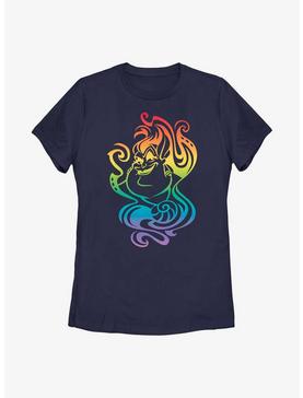 Disney The Little Mermaid Ursula Rainbow Badge T-Shirt, , hi-res