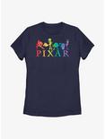 Pixar Rainbow Lineup T-Shirt, NAVY, hi-res