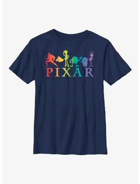 Pixar Rainbow Lineup Youth T-Shirt, , hi-res