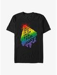 Star Wars Galaxy Far, Far Away Rainbow T-Shirt, BLACK, hi-res