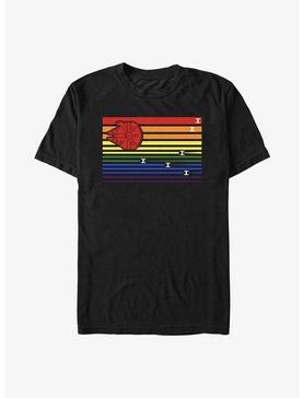 Star Wars Rainbow Millenium Falcon Chase T-Shirt, , hi-res