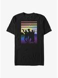 Star Wars Sunset Silhouette T-Shirt, BLACK, hi-res