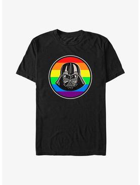Star Wars Darth Vader Pride Badge T-Shirt, , hi-res
