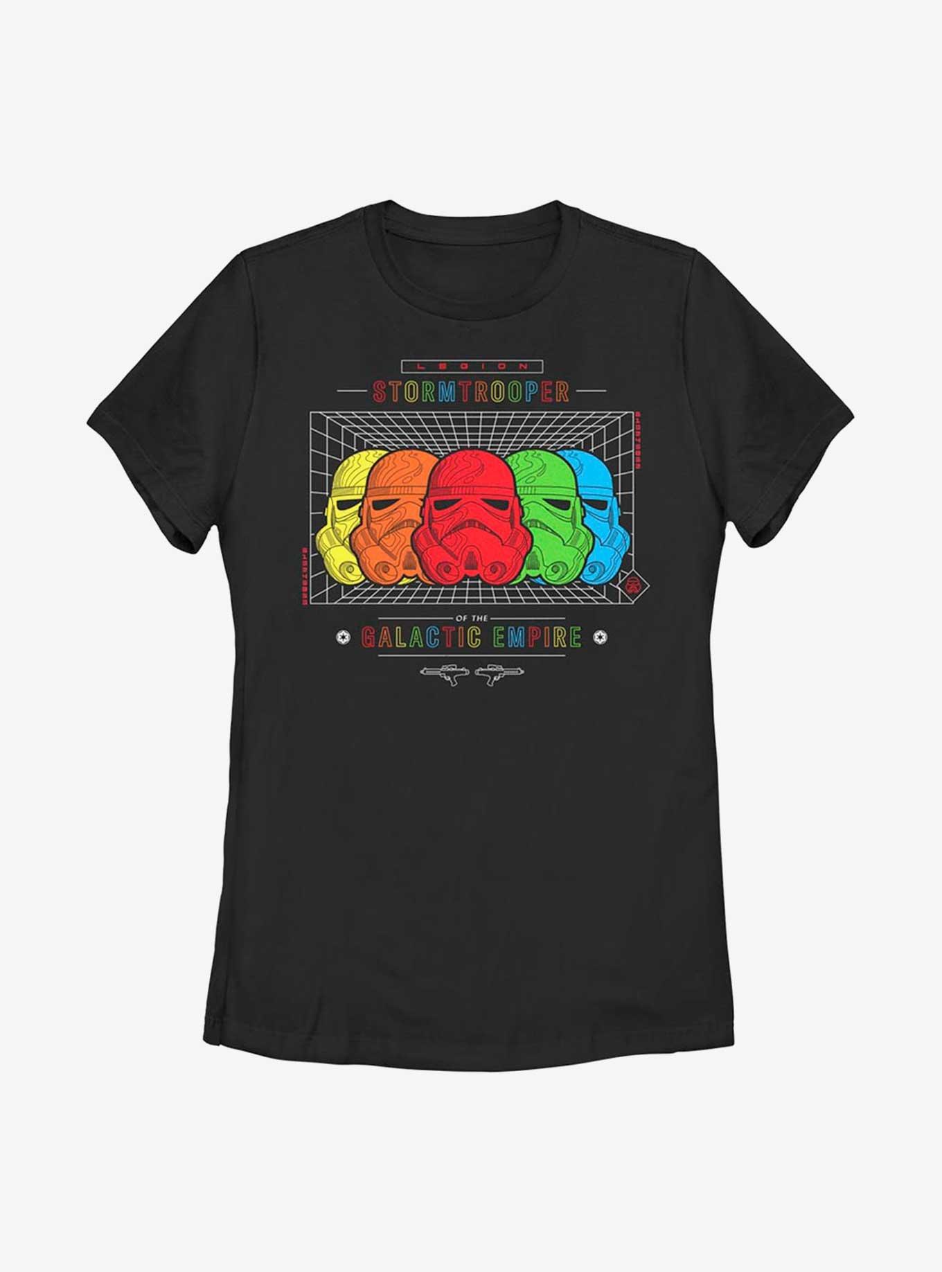 Star Wars Galactic Empire Rainbow Stormtrooper T-Shirt, , hi-res