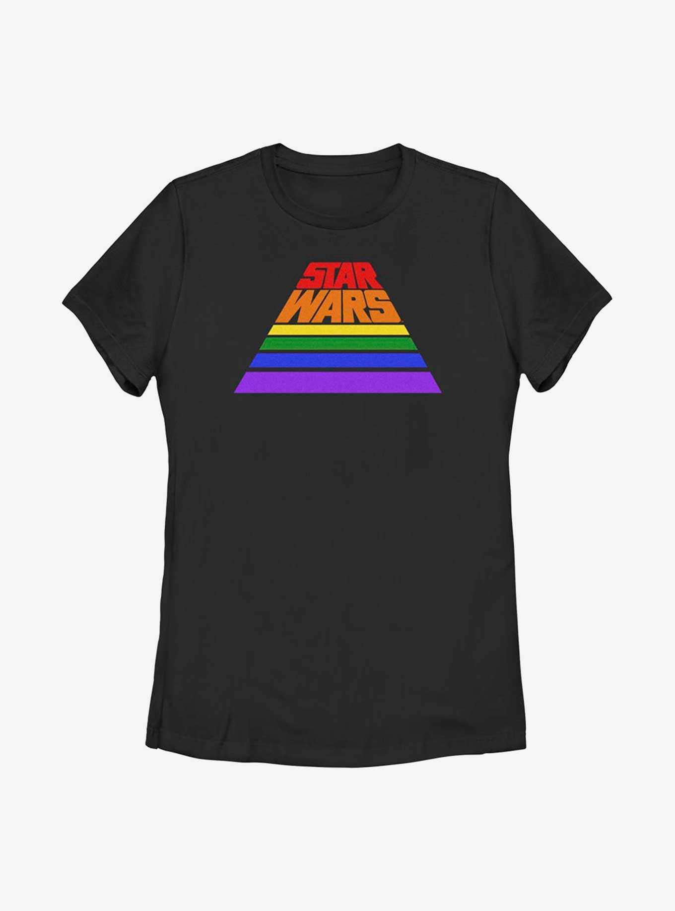 Star Wars Rainbow Intro Logo T-Shirt, , hi-res