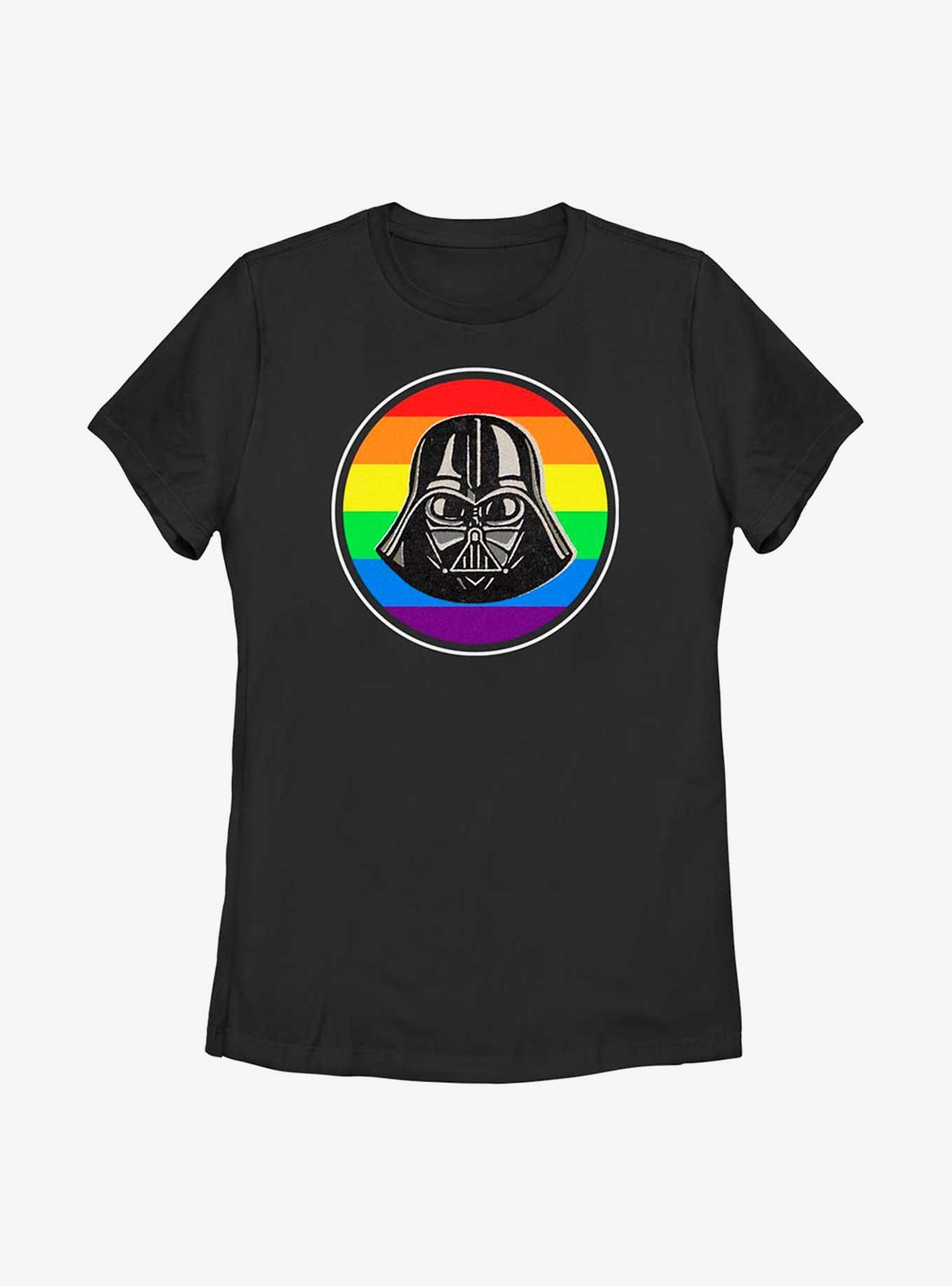 Star Wars Darth Vader Pride Badge T-Shirt, , hi-res