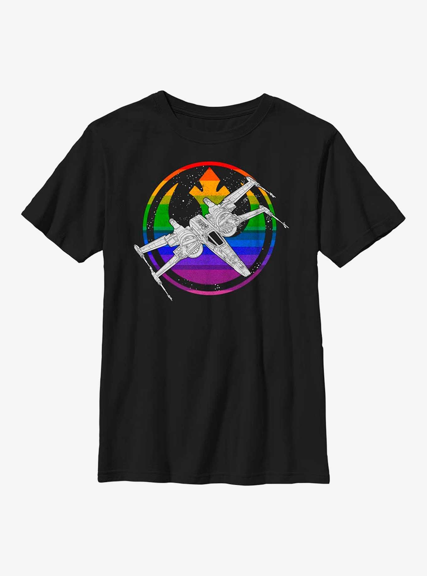 Star Wars X-Wing Pride Youth T-Shirt, , hi-res